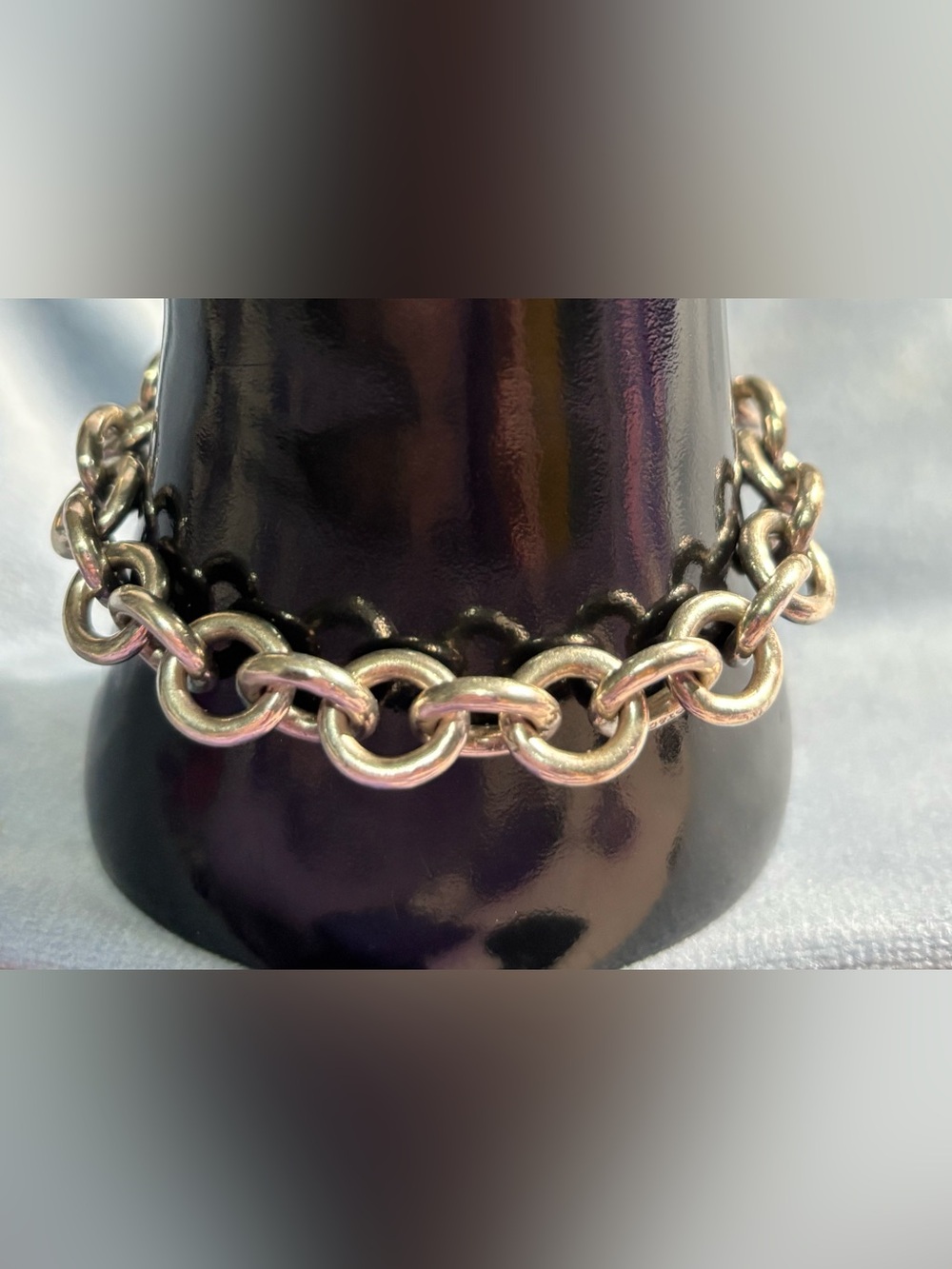 Sterling Silver Link Bracelet 7.5”